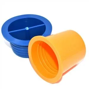 Polyamid PA avsmalnande plastkåpor